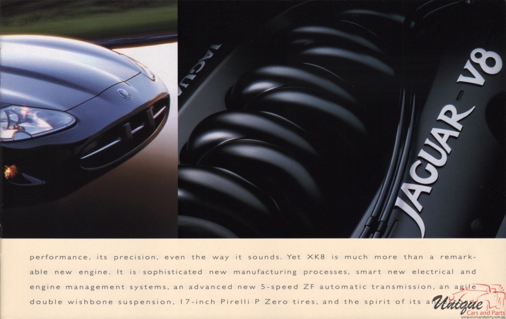 1997 Jaguar Model Lineup Brochure Page 11